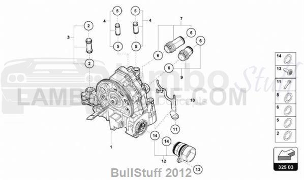 2018 Lamborghini HURACAN LP580-2 SPYDER ENGLAND HYDRAULICS CONTROL UNIT (325.03.00)